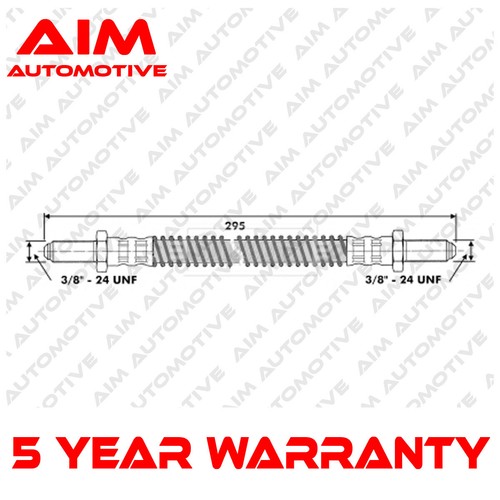 Brake hose front rear aim - aim, fits