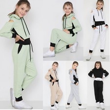 Girls Tracksuit Kids Split