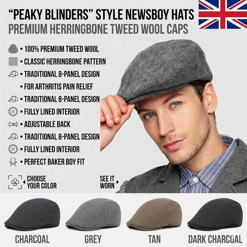 Adjustable peaky blinders - adjustable,