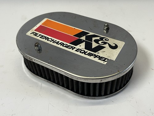 Chrome air filter - k&n,