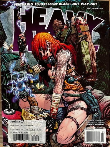 Heavy metal comic - comic, magazine