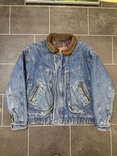 Woodsman ATA All Terrain Apparel Denim Chore Jacket Workers Extra Large 90s USA