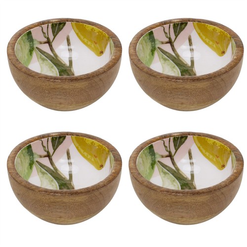 Set mini mango wood - set, citrus