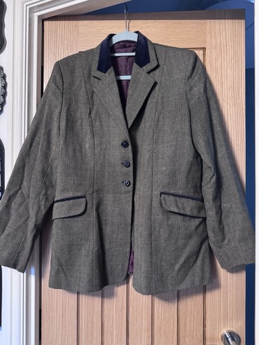 Tagg green tweed jacket - tweed,