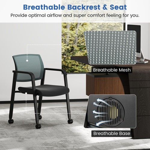 Stackable office guest - office, mesh