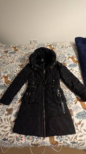 Black puffer coat for - coat, women