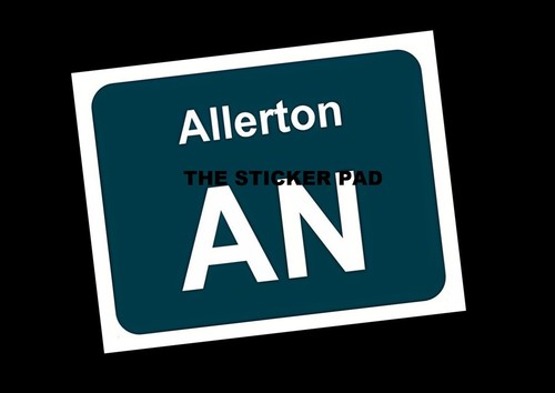 Sticker allerton depot - sticker,