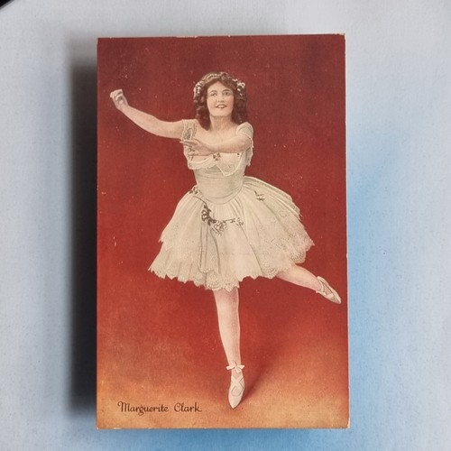 Edwardian dancer postcard - edwardian,