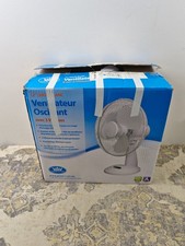 Prem-i-air 12' Inch Table Electric Powerful Oscillating Portable Cold Air Coolin