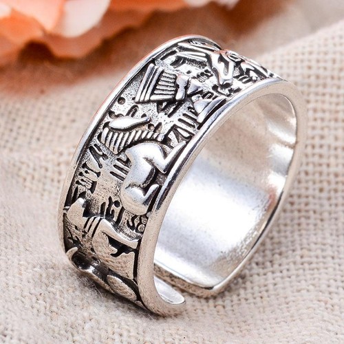 Unisex ring vintage style - vintage,