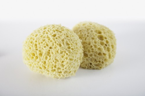 Aqua bath sponge luxury - aqua, x2