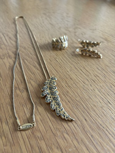 Necklace earrings and ring - earrings,