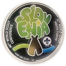 2014 SCOUT SILVER COIN - 1 oz