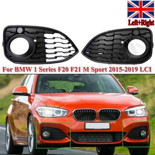 Front bumper fog light grille - fog,