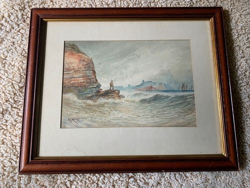 Original watercolour signed - signed, h
