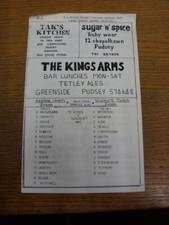 23/09/1984 FC Kings Pudsey v