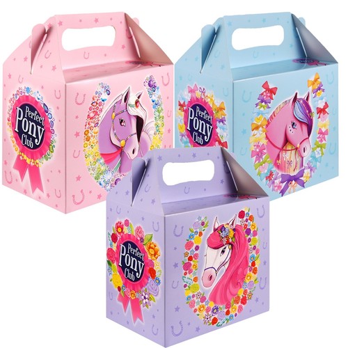 Pony party food boxes - food,