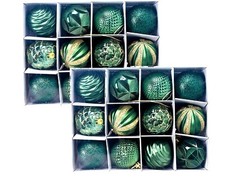 24x Plastic Large Christmas