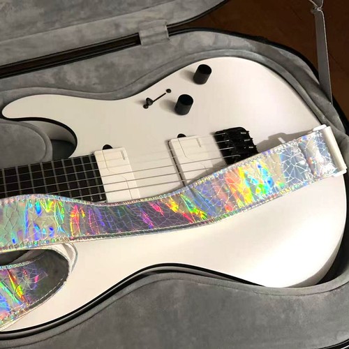 Guitar strap colorful laser - strap,