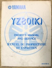 YAMAHA YZ80 K Motorcycle