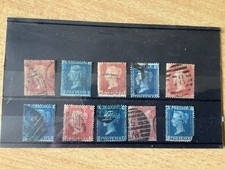 G B Victorian Reds And Blues