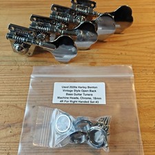 2020s Harley Benton P J Vintage Style Bass Guitar Tuners Machine Heads 4R #3