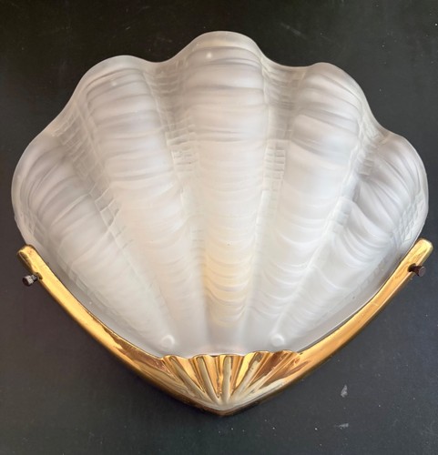 French art deco clam shell - french,