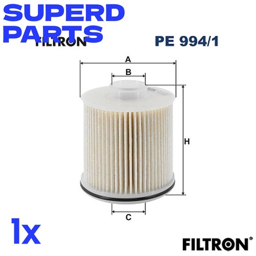Fuel filter alg7632 for - alg7632,