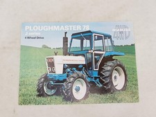 ROADLESS 78 J SERIES Tractor Sales Specification Leaflet DEC 1977＃17011277