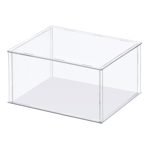 Clear display case - clear, box
