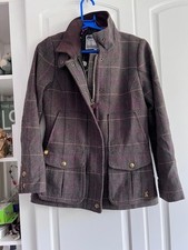 Joules Tweed Field Coat Jacket