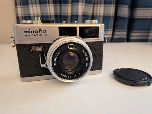 Minolta matic 35mm - hi-matic, e