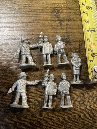 Wargames 25mm metal gangsters - metal,