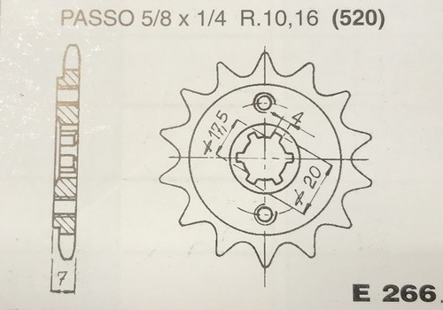 Front sprocket for honda - sprocket,