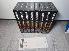 16x Sony E-180 Hi Resolution VHS 3 Hour Video Cassette Tape New