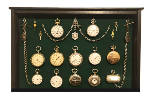 Pocket watch glass - , display