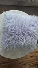 NEXT mongolian cushion real lavender
