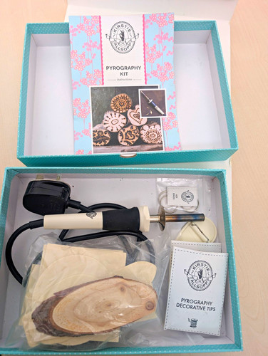 Kirstie allsopp pyrography kit - allsopp,