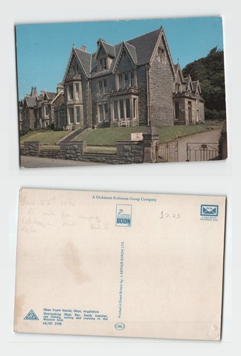 Postcard oban youth hostel - oban,