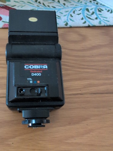 Cobra d400 external flash - cobra,