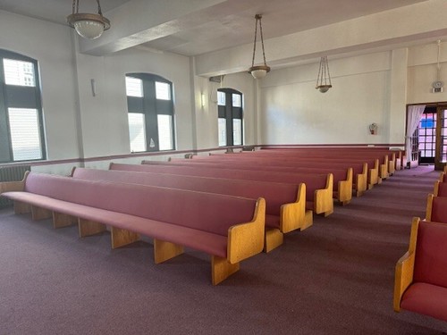 Church pews sold as a - pews,