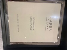 Carrs Plain Silver Photo Frame