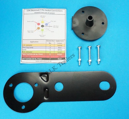 Mounting plate bracket with - mounting,