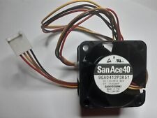 Sanyo Denki SanAce40 9GA Series Axial Fan, 12 V dc, 48.6m³/h, 11.04W, 920mA
