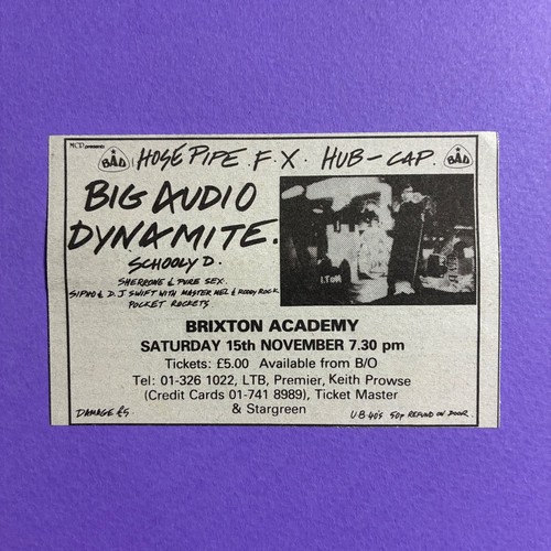 Big audio dynamite - big, brixton