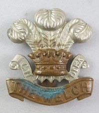 Military Cap Badge The Welch Regiment British Army Infantry Wales