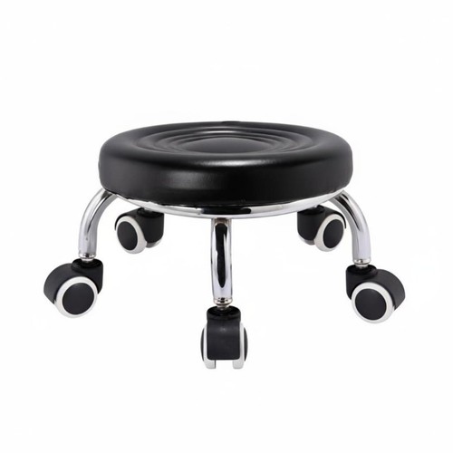 Small rolling salon stool lazy - rolling,