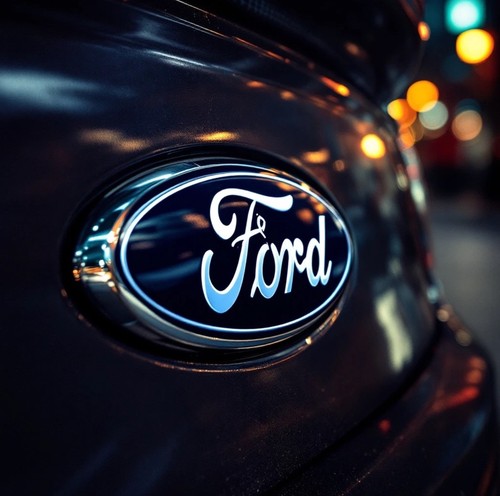 Ford oval badge - badge, x