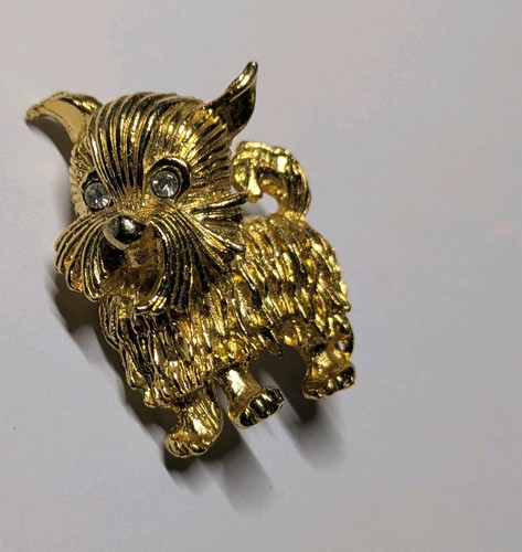 Vintage scottie dog brooch - vintage,
