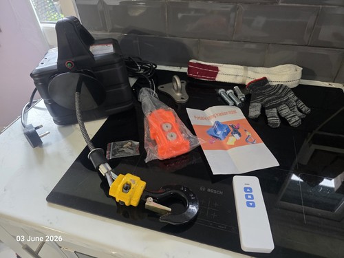 Electric hoist winch - 1,